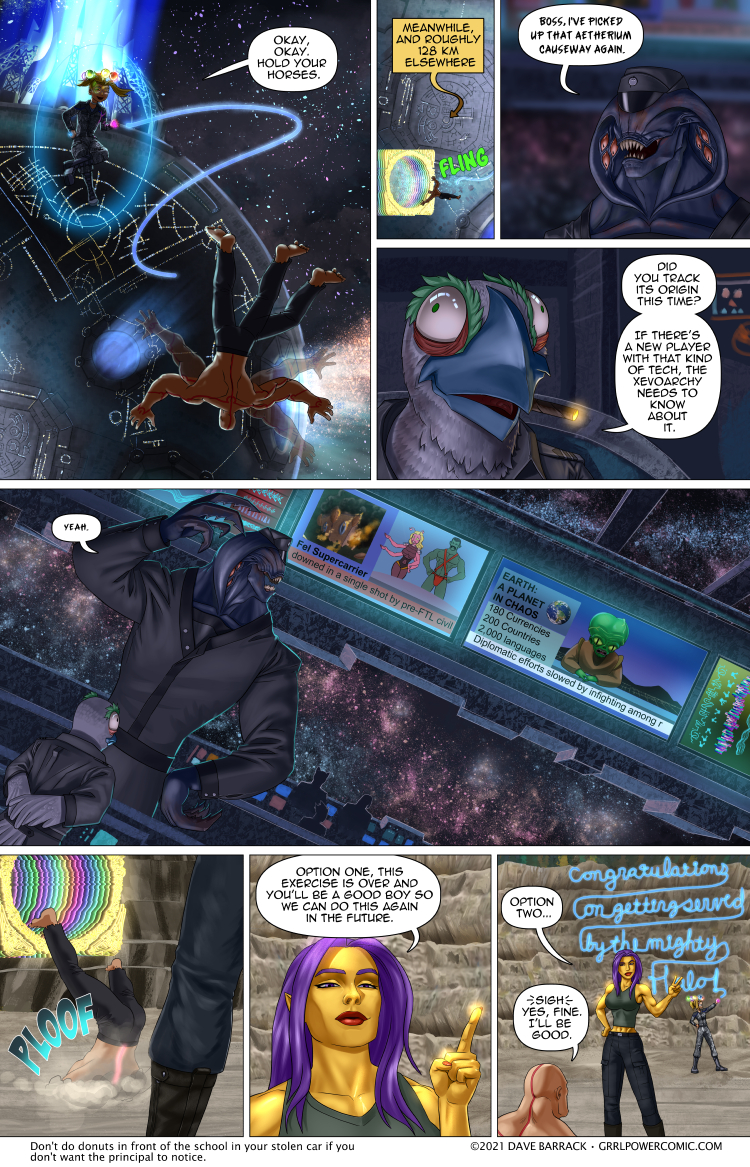 Grrl Power #981 – Victory pose