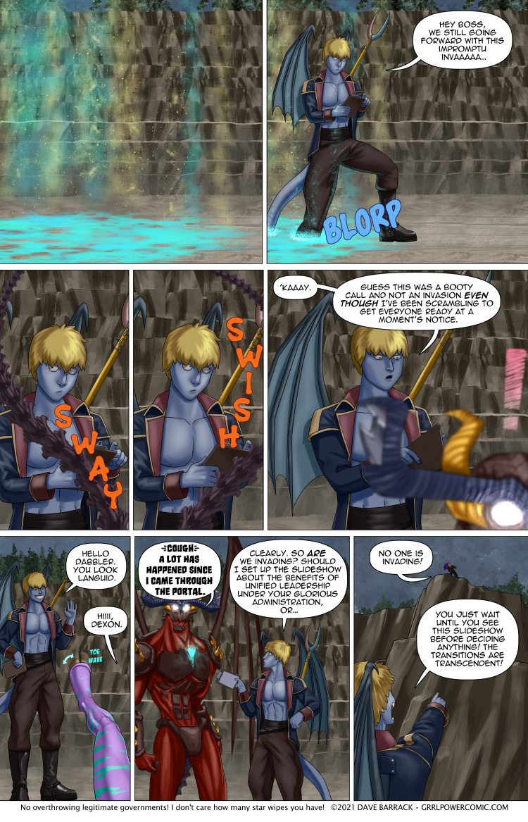 Grrl Power #988 – It’s like herding horny demons