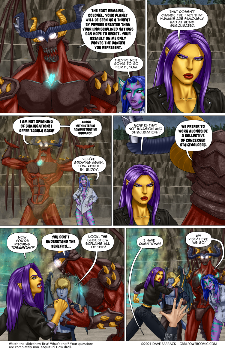 Grrl Power #989 – Invasion schminvasion