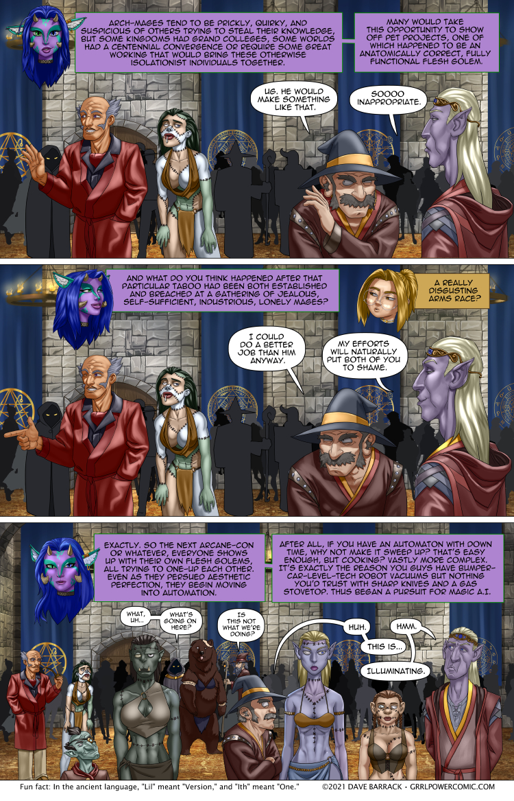 Grrl Power #994 – One upmageship