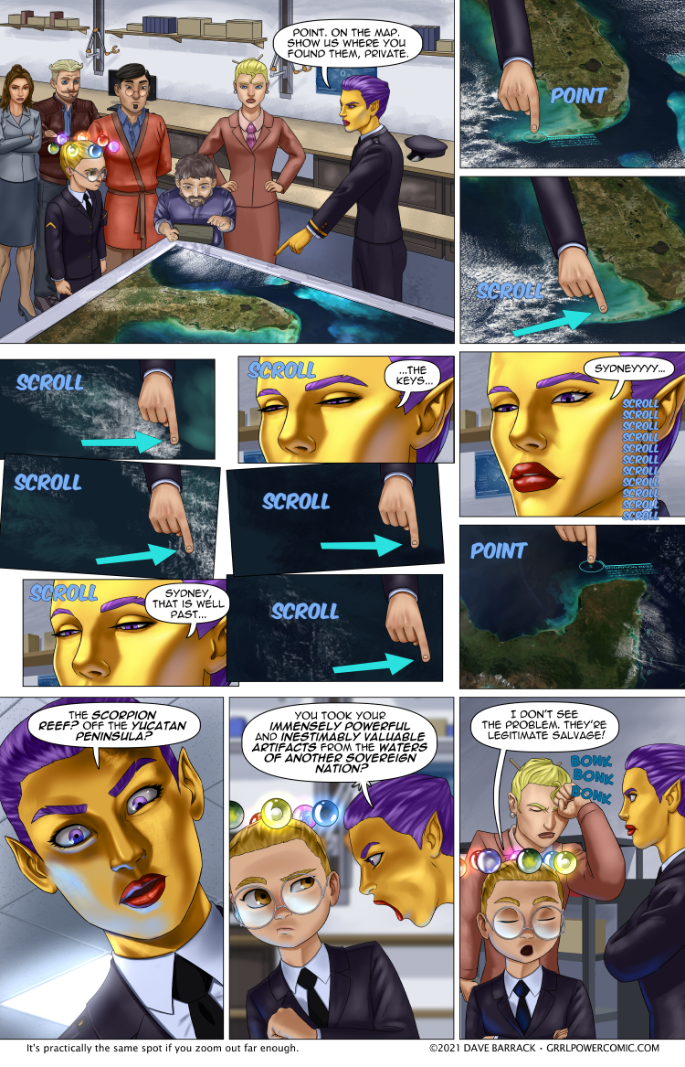 Grrl Power #1008 – Yarr har fiddle dee dee…