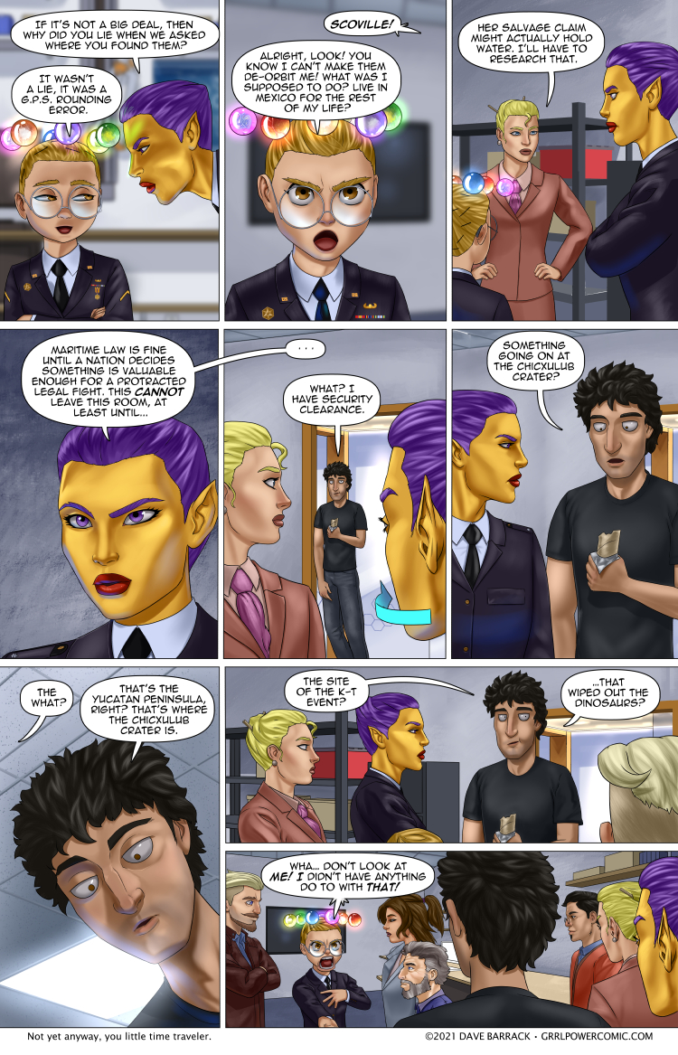 Grrl Power #1009 – Does Sydney have accident insurance?