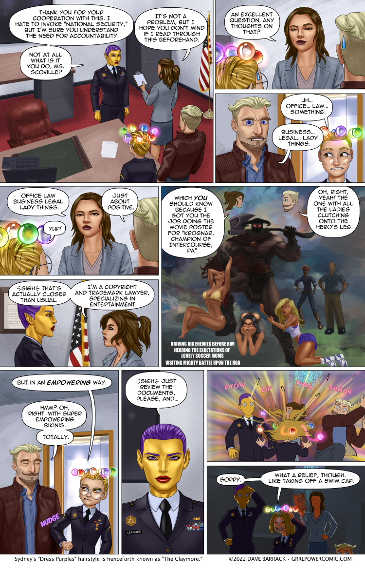 Grrl Power #1011 – Occupations and hazards