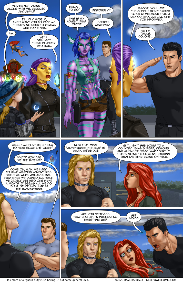 Grrl Power #1016 – Have a nice trip, see you next regime fall