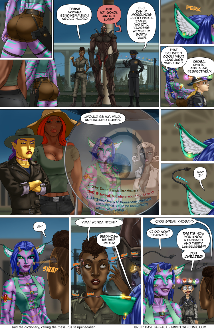 Grrl Power #1019 – Rosetta brain