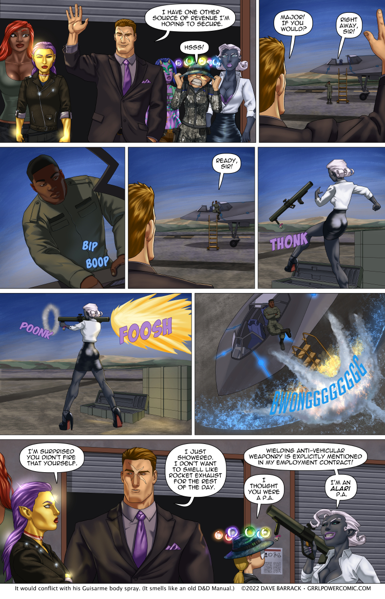 Grrl Power #1028 – Nope field