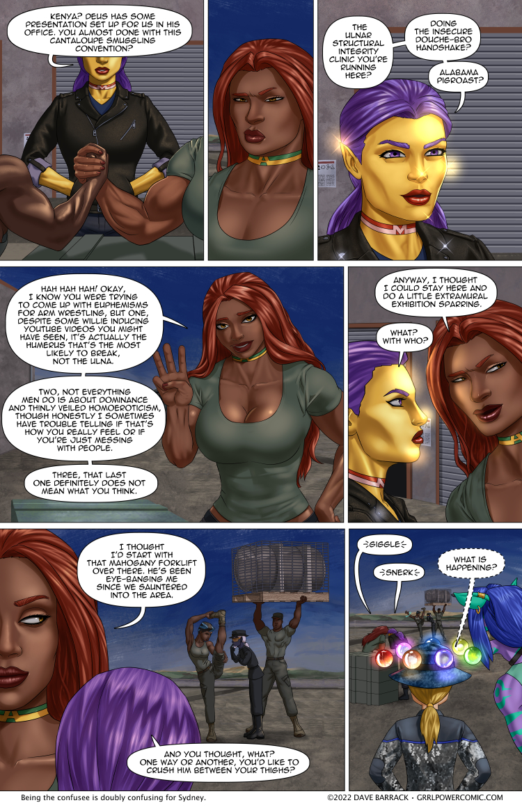 Grrl Power #1031 – Arm wrestlonyms