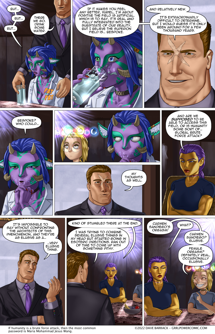 Grrl Power #1036 – The unseen… tentacle?