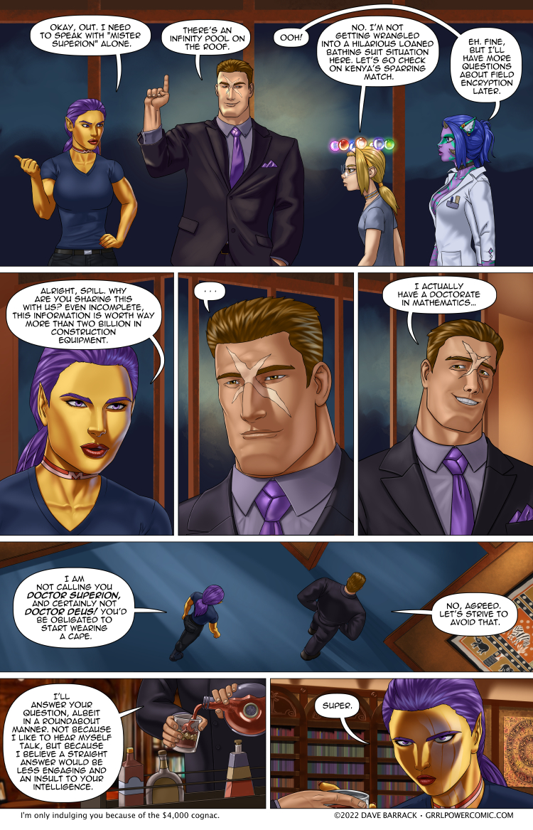 Grrl Power #1038 – Superion, PhD