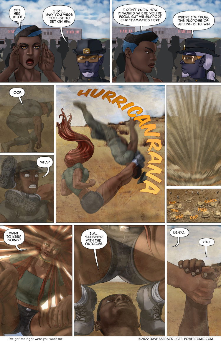 Grrl Power #1042 – A pelvic victory