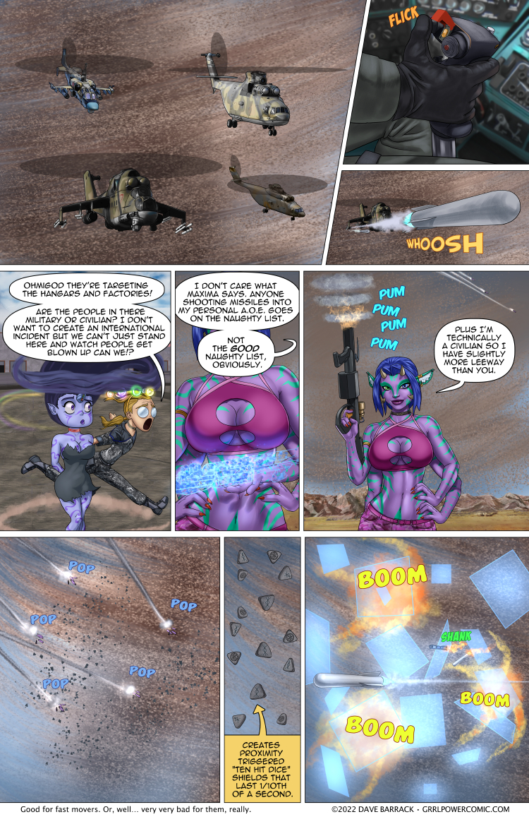 Grrl Power #1056 – Dabbler cheats at Missile Command