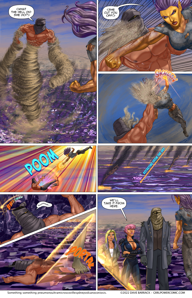 Grrl Power #1077 – Coup de grâce appropriation