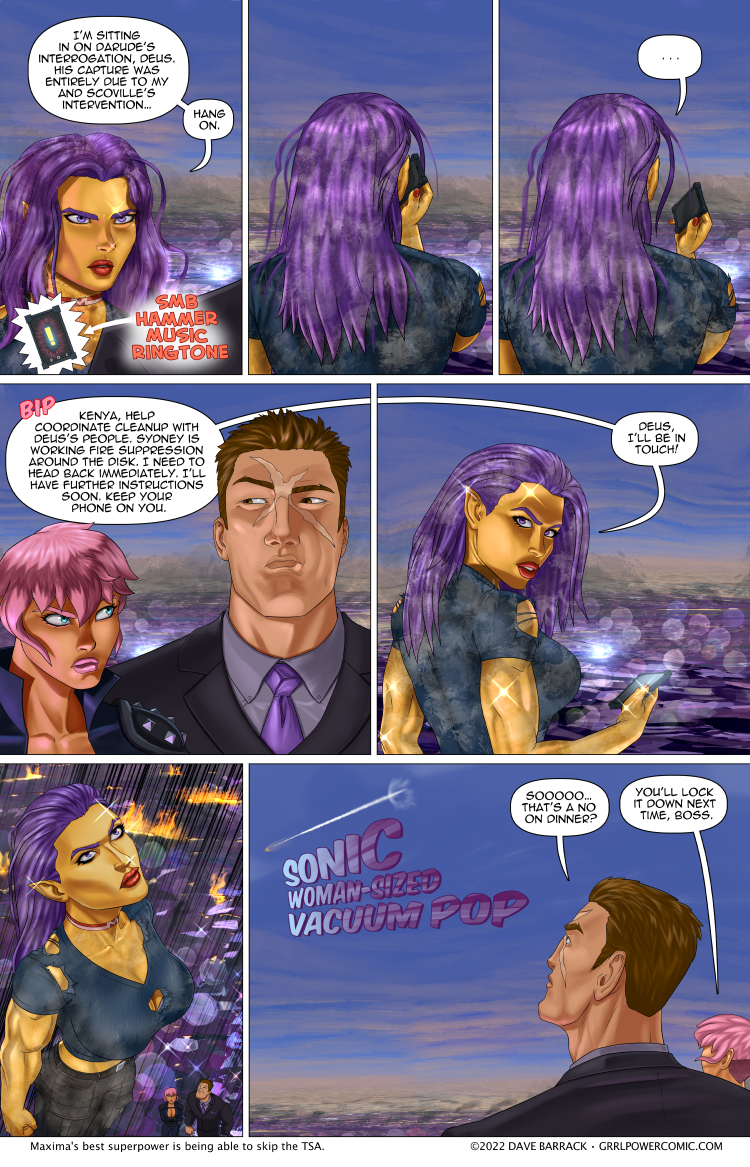 Grrl Power #1081 – Airspeed velocity of an unladen Maxima…