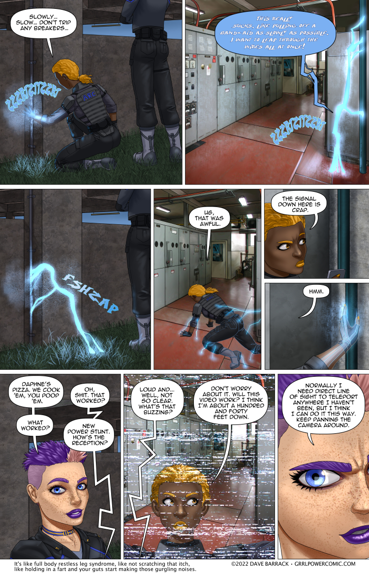 Grrl Power #1108 – Whatever’s the opposite of greased lightning