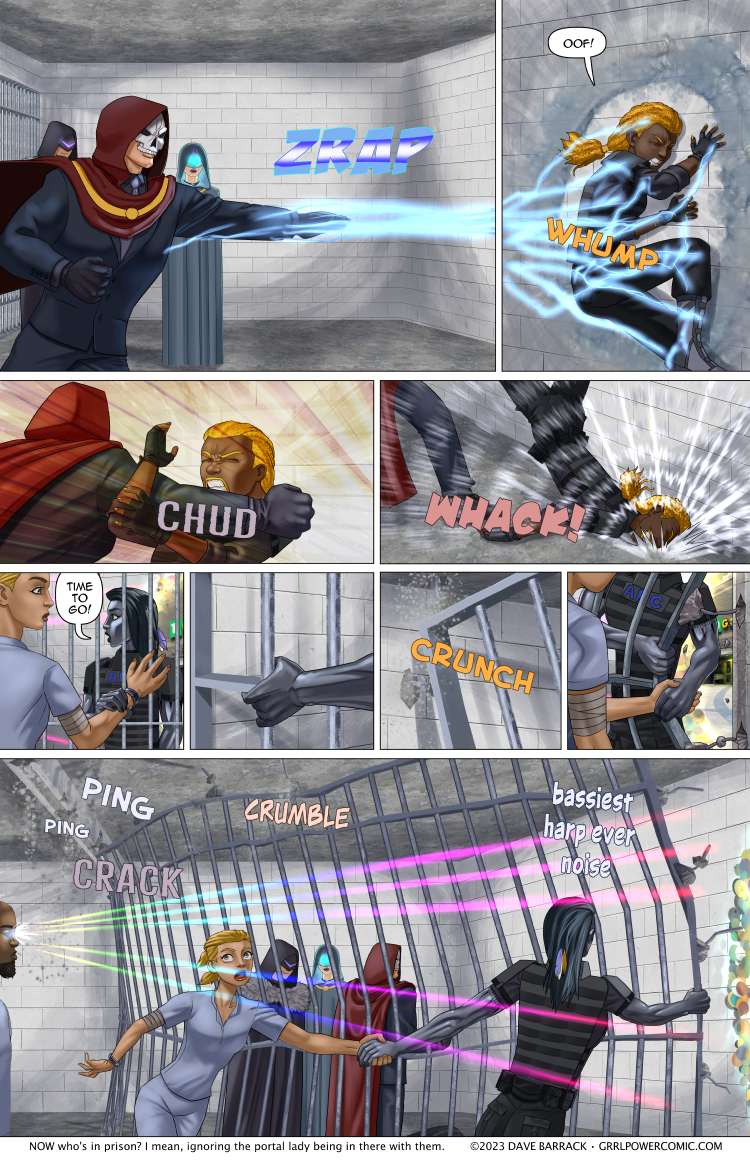 Grrl Power #1118 – The grate escape