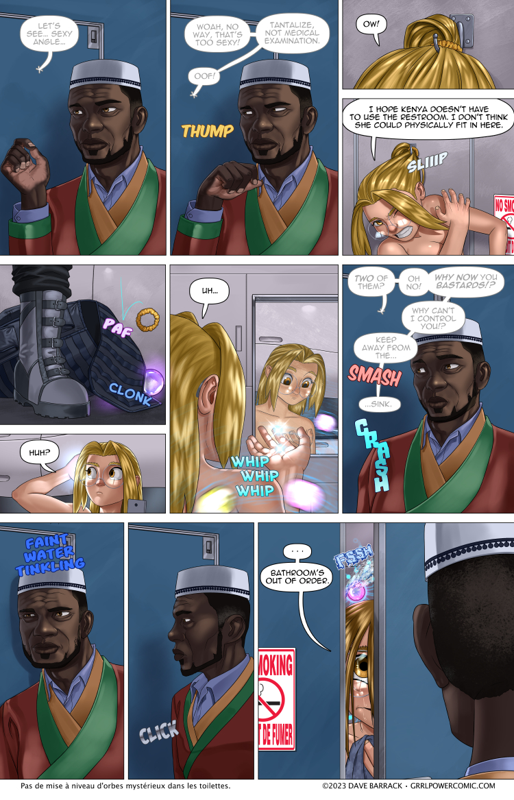 Grrl Power #1145 – Toilette travails