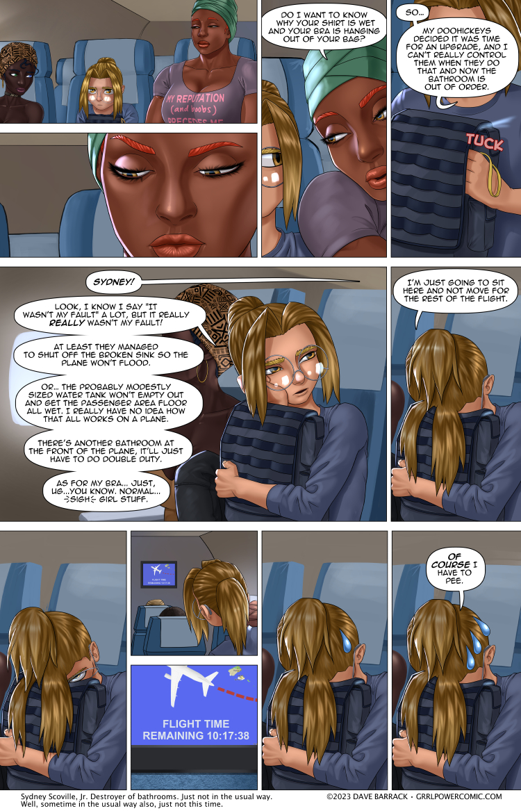 Grrl Power #1147 – Restless bladder syndrome