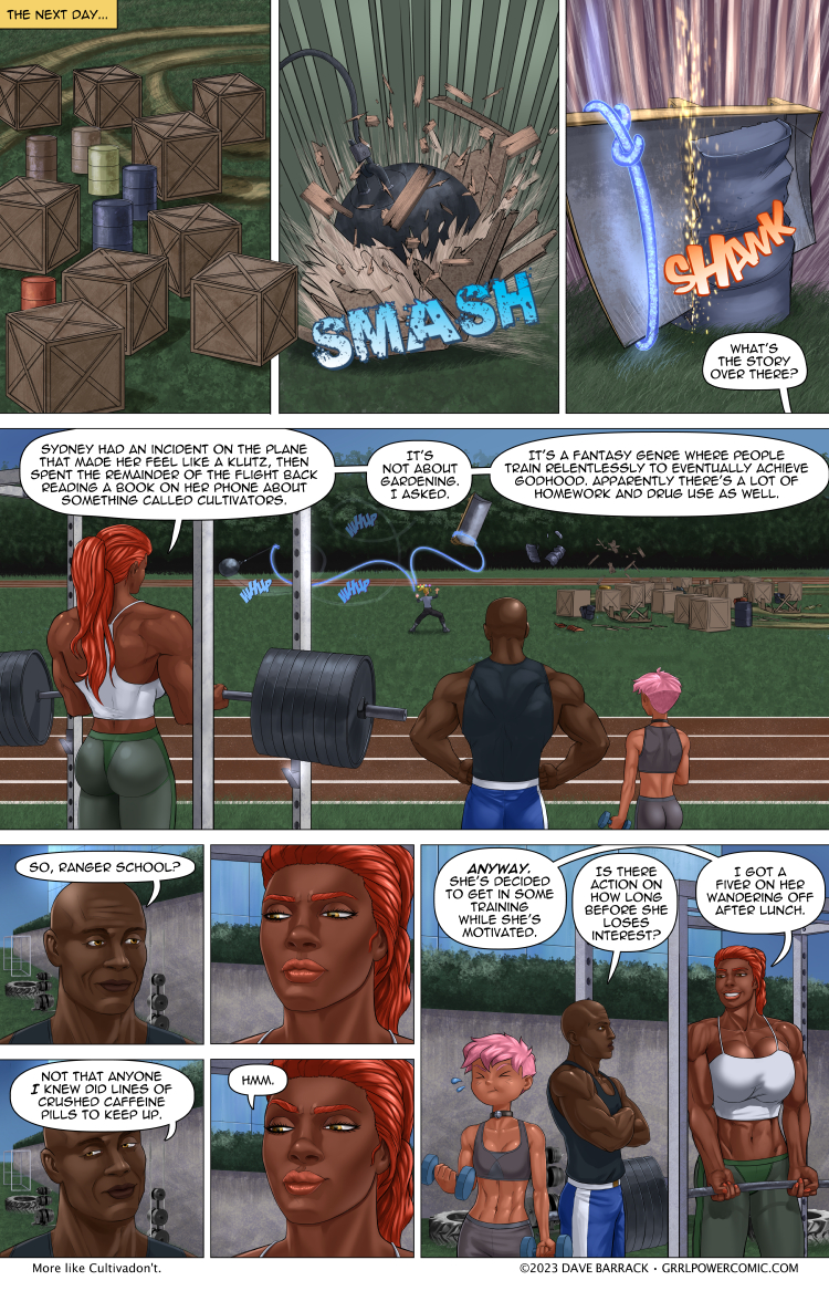 Grrl Power #1148 – Challenge the heavens