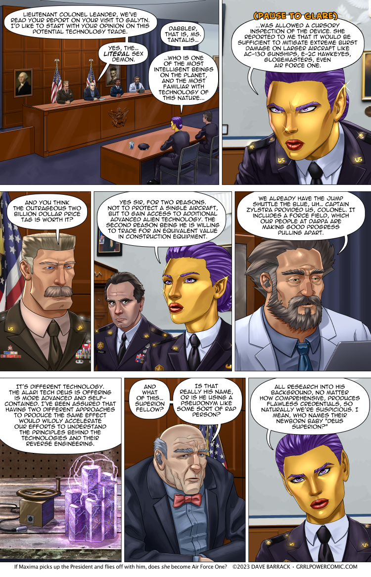 Grrl Power #1150 – Up the chain