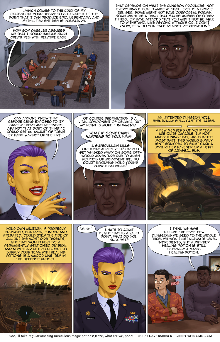 Grrl Power #1176 – Downgrayedd