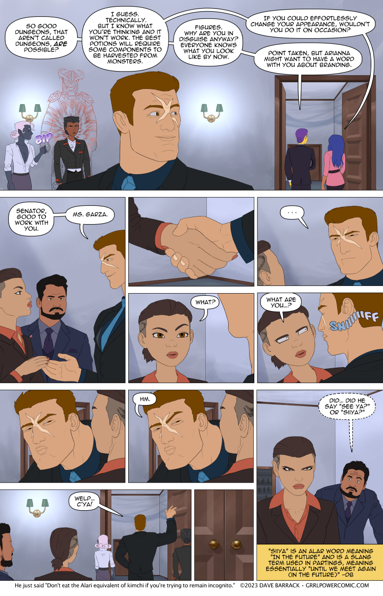 Grrl Power #1180 – The scent of a femalien