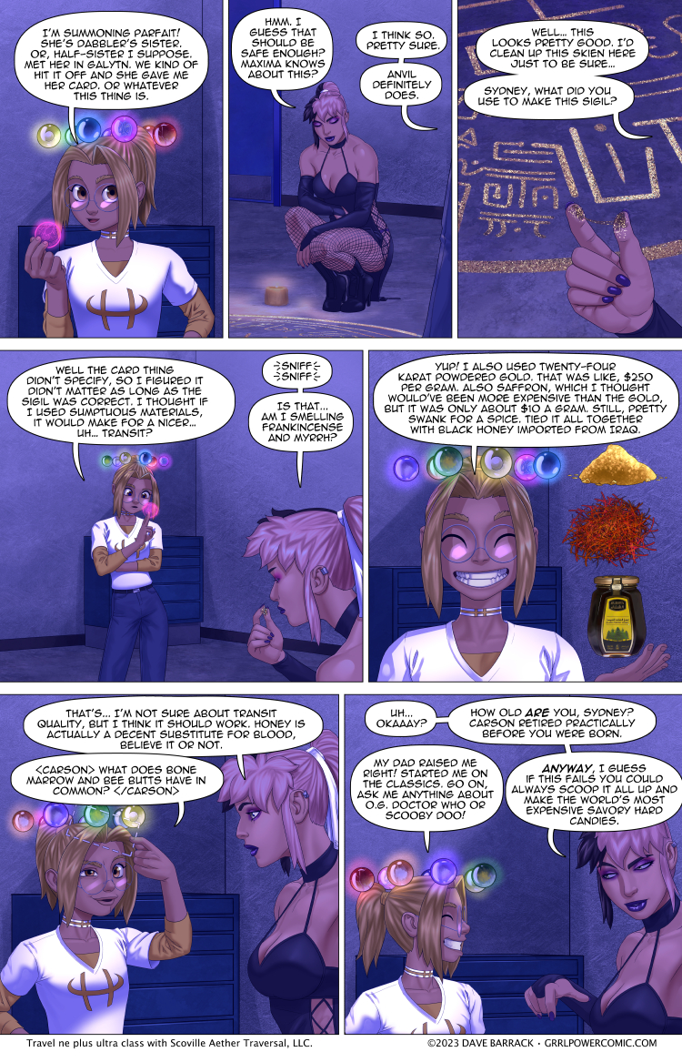 Grrl Power #1182 – The dark, luxurious arts