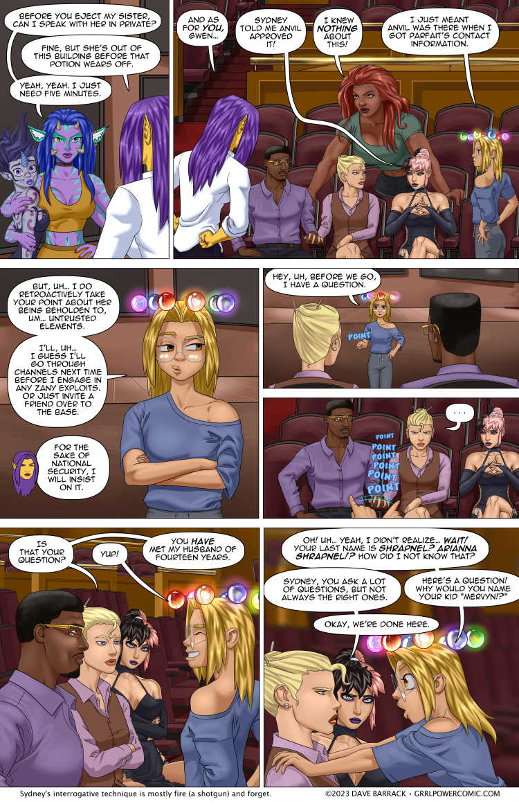 Grrl Power #1120 – Mundanonyms