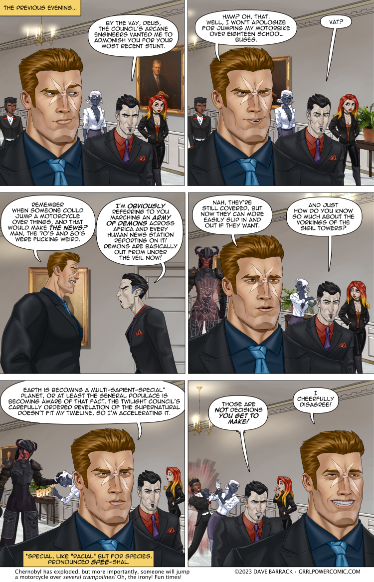 Grrl Power #1207 – Eighteen school busses