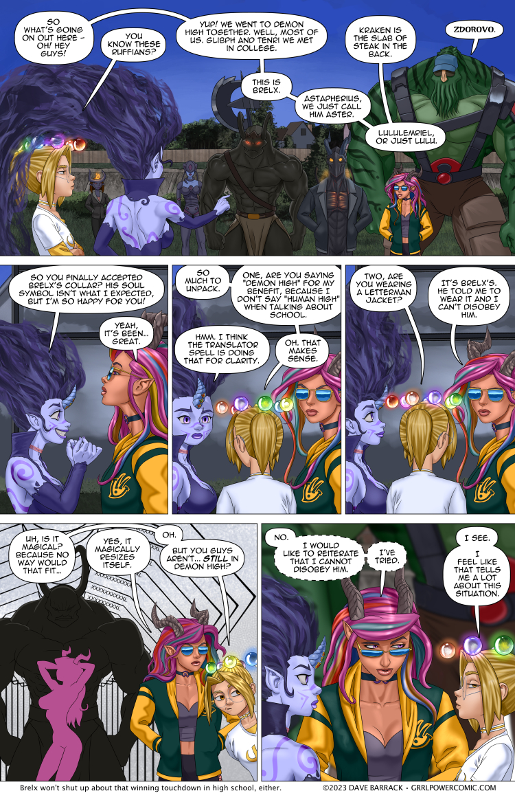 Grrl Power #1214 – The one with the demon gang
