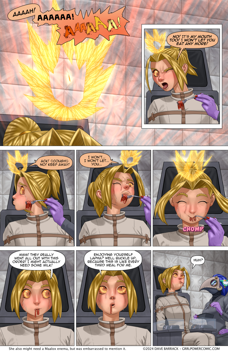 Grrl Power #1242 – The dish too hot for fire!