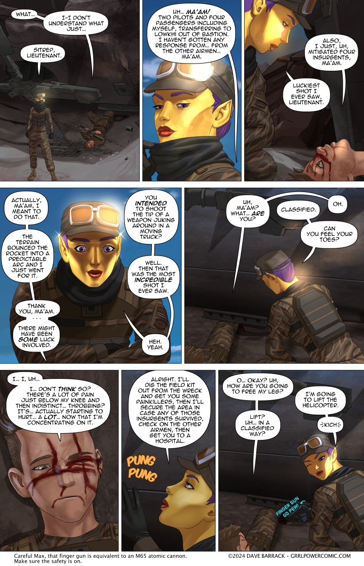 Grrl Power #1304 – Triple A…ir Force Grrl Power #1304 – Triple A…ir Force