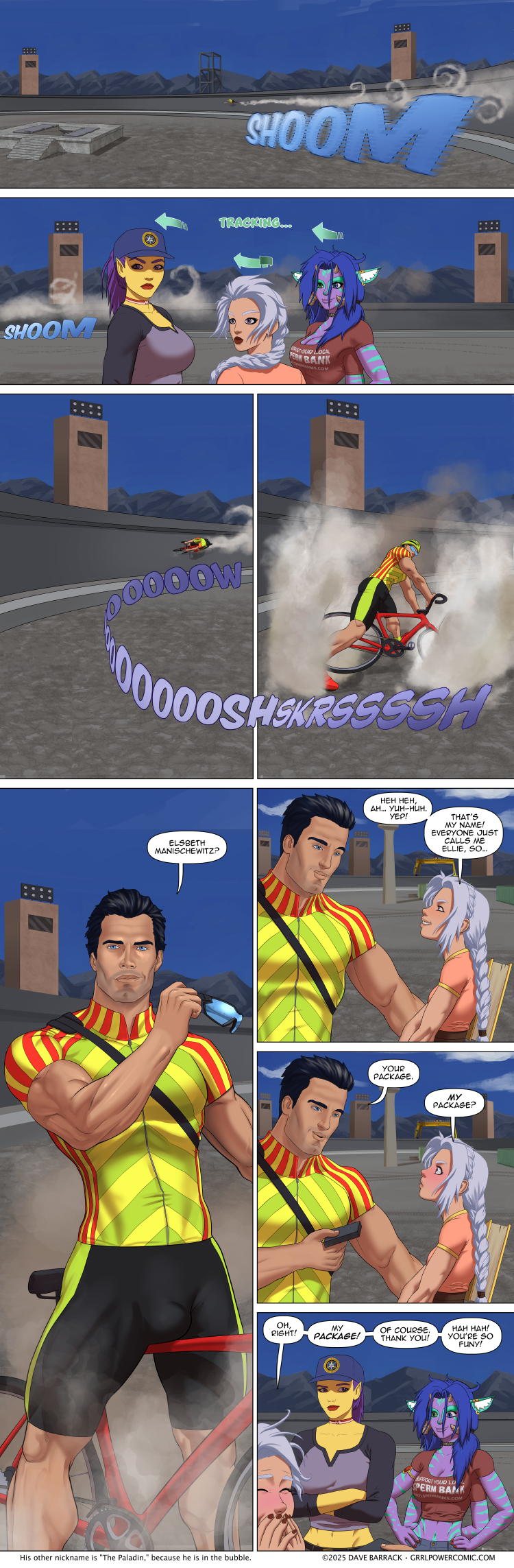 Grrl Power #1347 – Schwinn…g?