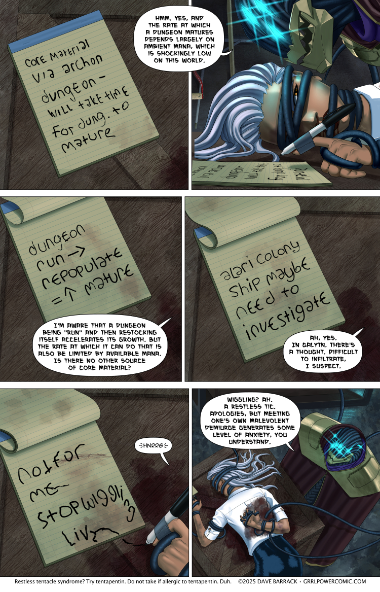 Grrl Power #1364 – Dungeon rules