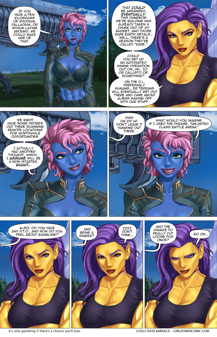 Grrl Power #1367 – Get rich violently scheme