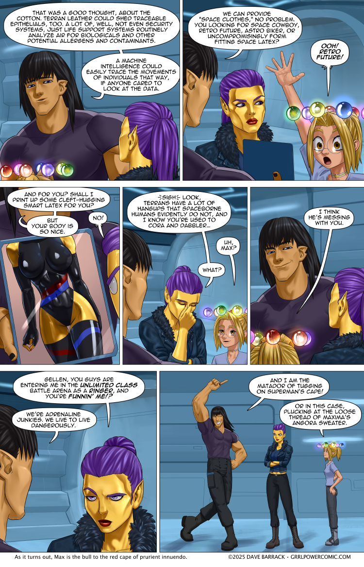 Grrl Power #1379 – Hadron couture