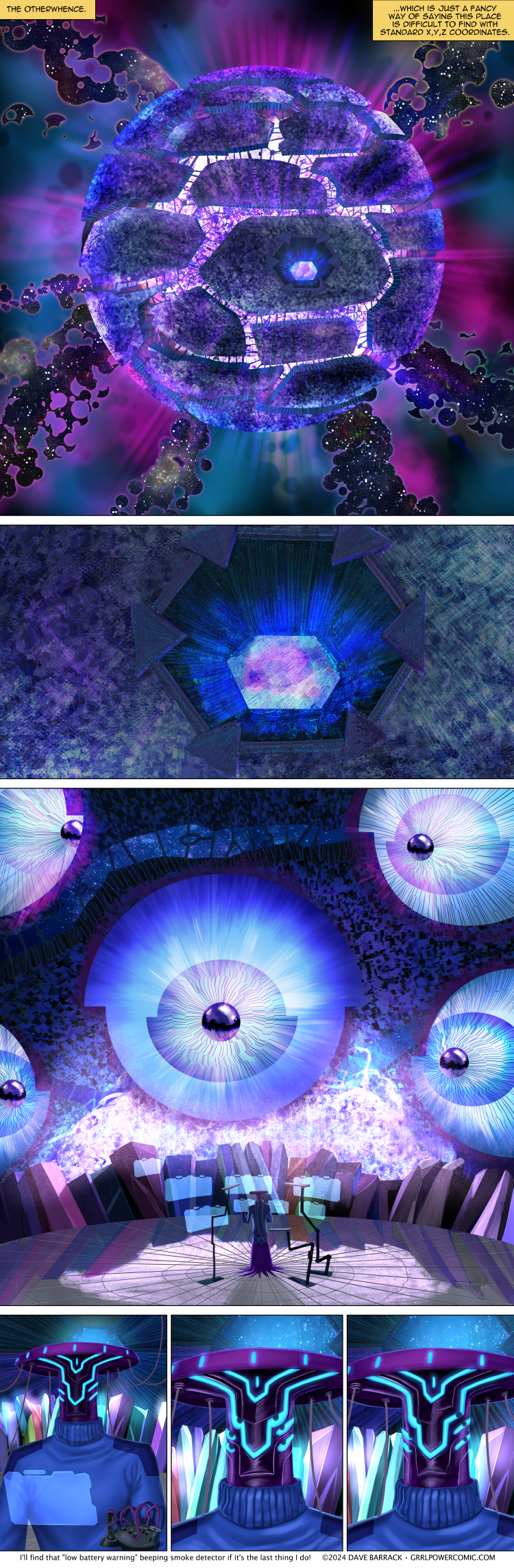Grrl Power #1403 – Matrioshka brains are the ultimate man caves, right? Grrl Power #1403 – Matrioshka brains are the ultimate man caves, right?