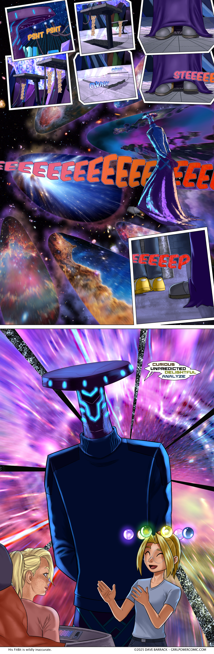 Grrl Power #1404 – And I would walk 63,500 light years… Grrl Power #1404 – And I would walk 63,500 light years…