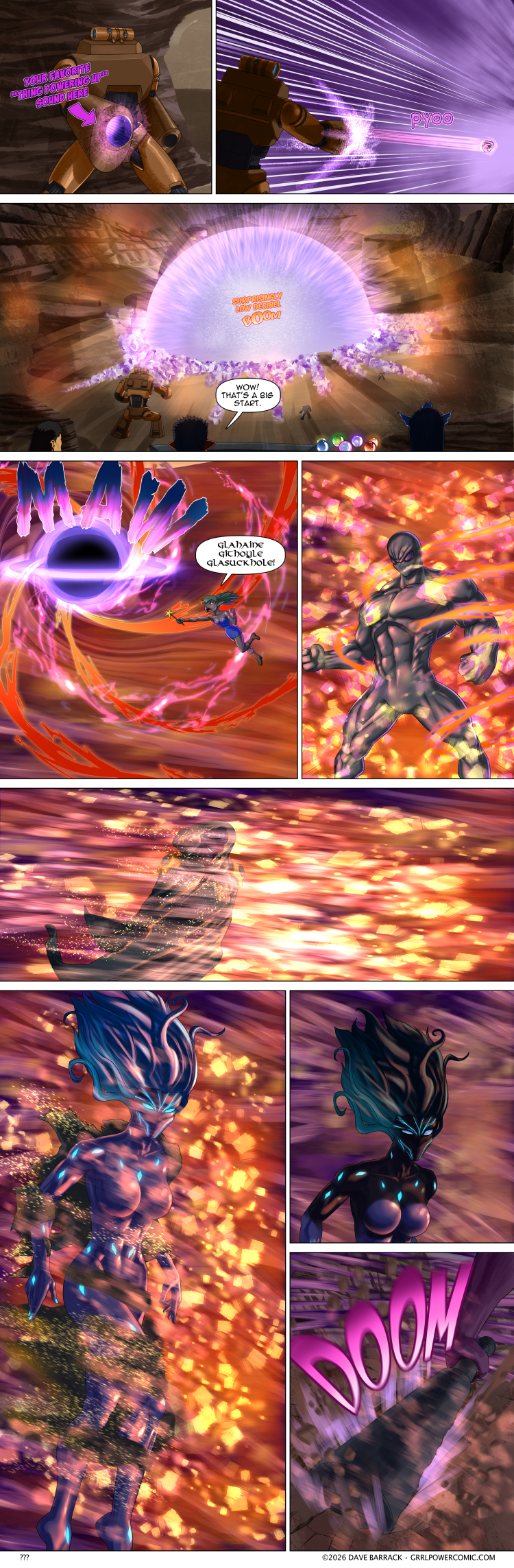 Grrl Power #1427 – Unlimited Class Battle Arena Round 1 Fight!