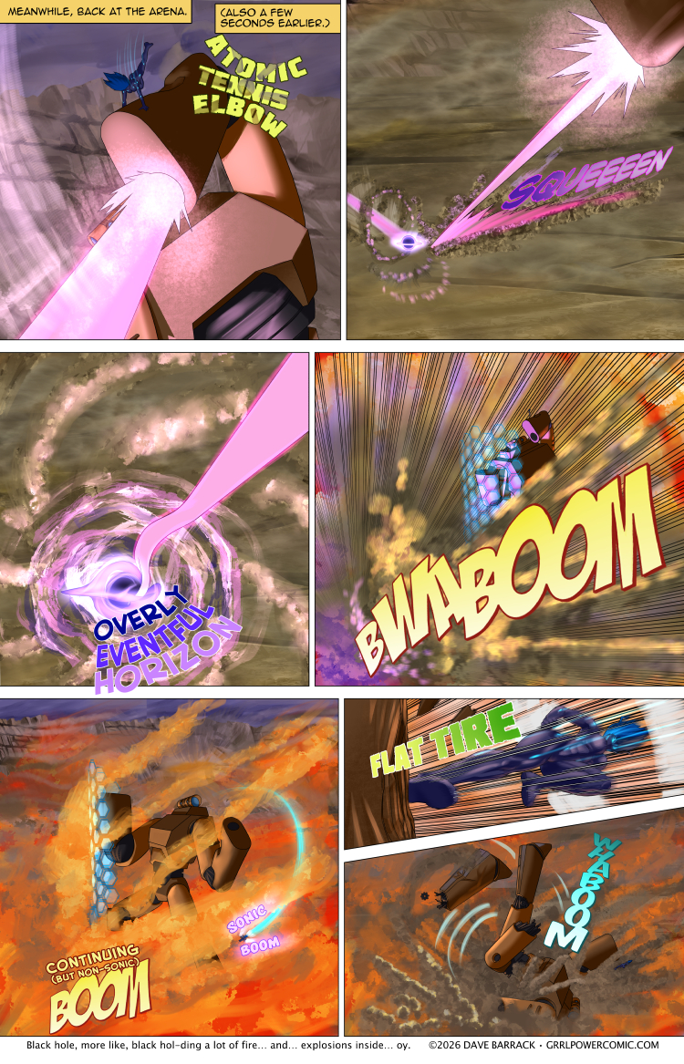 Grrl Power #1432 – Dead leg