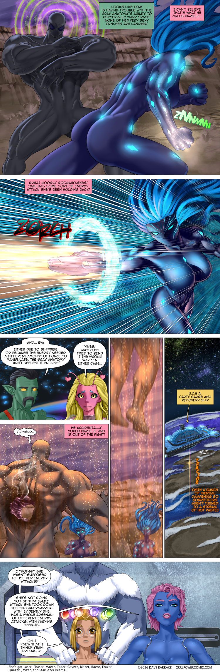 Grrl Power #1438 – Pop goes the Gralien