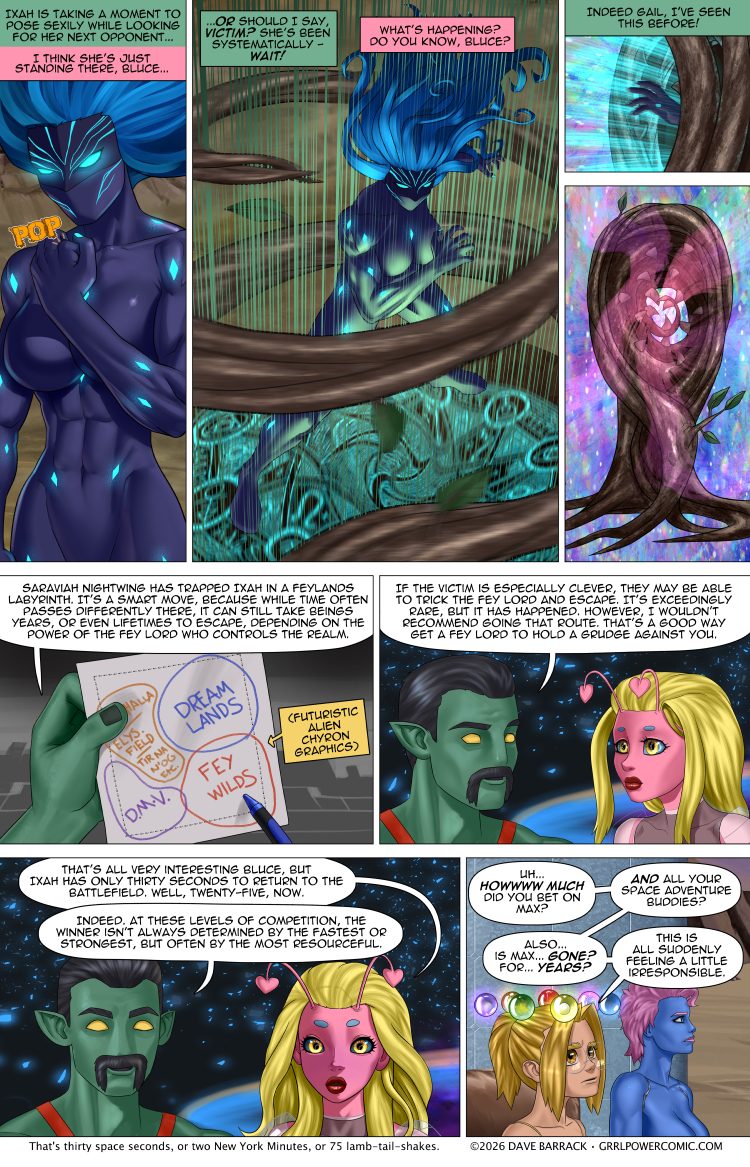 Grrl Power #1439 – And the odds sweeten