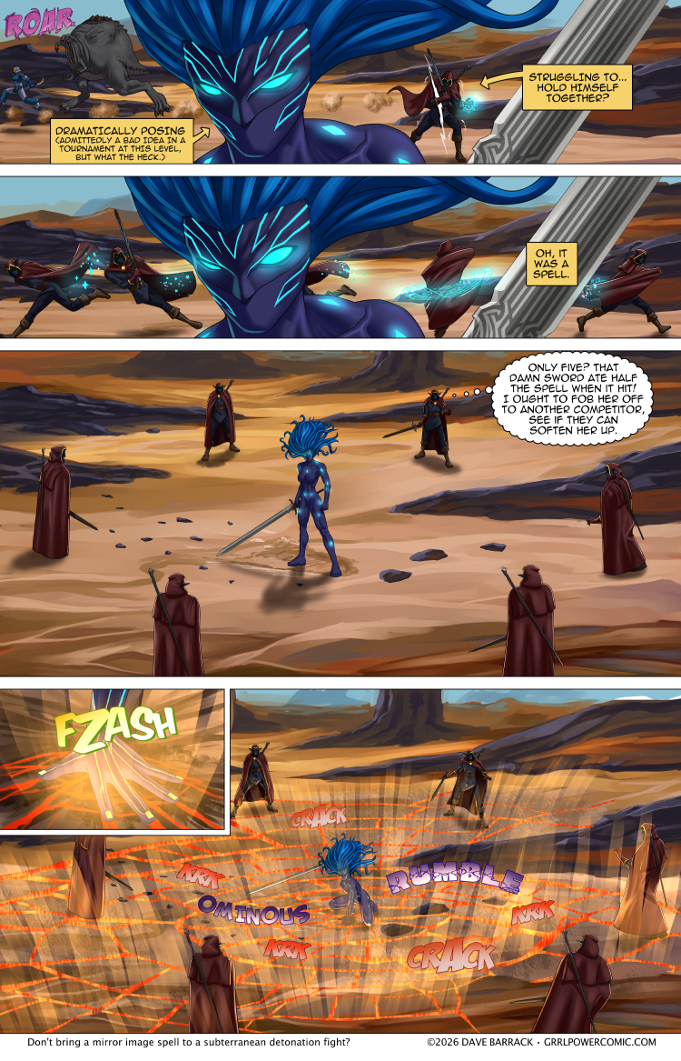 Grrl Power #1467 – Seismic handshake