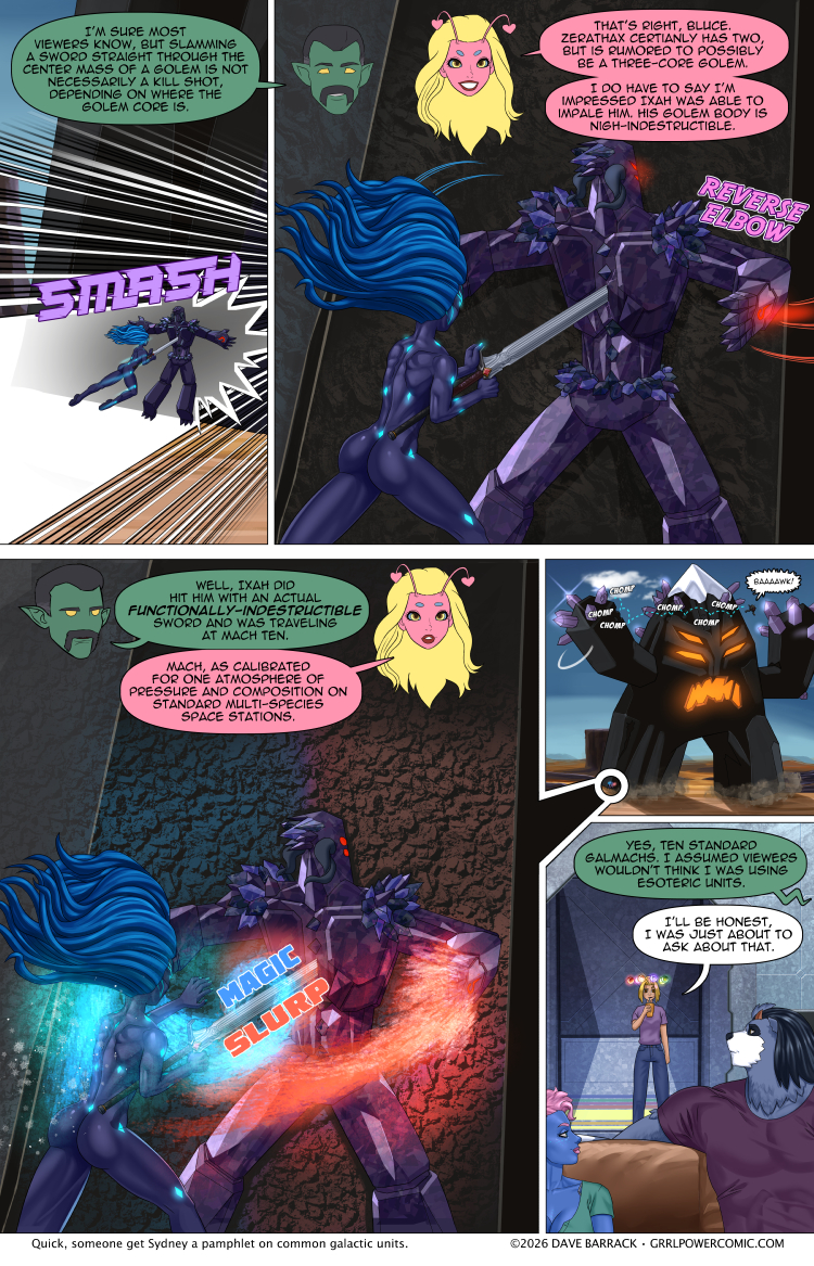 Grrl Power #1478 – Achilles backstab