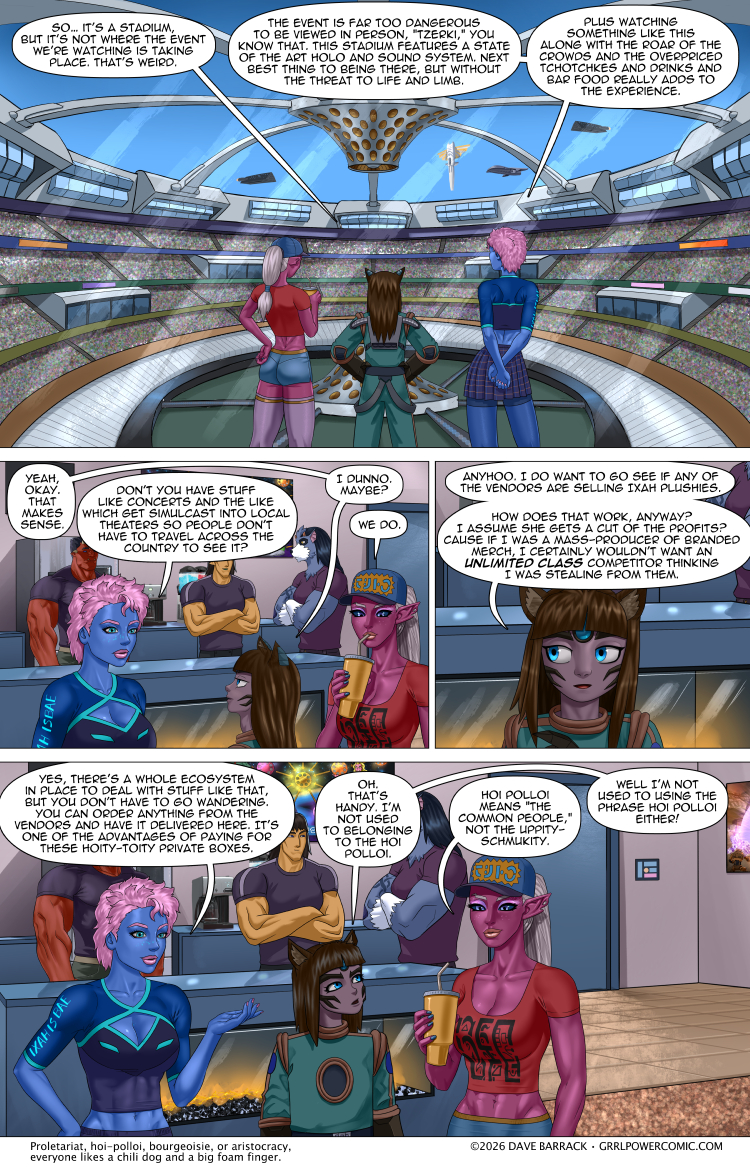 Grrl Power #1496 – Colosseum and feelum